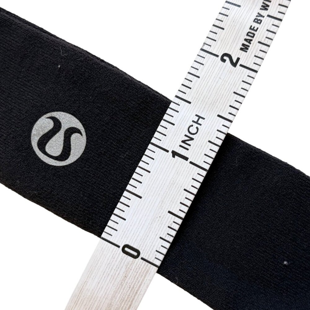 Lululemon Cardio Cross Trainer Headband (White) & Slipless Headband (Black) - Picture 5 of 5